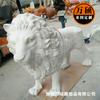 Fabricante personalizado escultura de leão de fibra de vidro ponto cênico shopping interior vitrine decoração esboço ornamentos animais