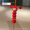 Produto Acabado Transfronteiriço Girassol Artesanal Espinheiro Candied Coelho Buquê Fio Crochê Presente Criativo para Temporada de Formatura