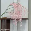 Flores artificiales con espigas de arroz colgantes y frutos de mijo, nuevo modelo de goma blanda, para arreglos florales de pared, decoración de bodas, decoración del hogar, transfronterizo