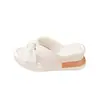 Pantuflas de Verano para Mujer para Uso en Exteriores 2026 Nueva Moda Plataforma Suela Gruesa Cuña Sandalias de Tacón Alto Pantuflas de Estilo de Alta Gama de Moda