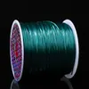 Corda Elástica Plana Círculo Grande, Resistente ao Desgaste, Adequada para Enfiamento de Contas, Pulseiras de Cristal, Fio Elástico Colorido, Joias Artesanais, Corda para Tecelagem, Atacado