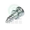 Tornillo de abrazadera multipotencia de acero al carbono cabeza plana clavo de fibra de arroz M4 cabeza de zinc blanco tornillo pintado precio grande excelente