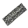 Faixa de Cabelo Retro Estampa de Leopardo Europeia e Americana Transfronteiriça Moda Street Headwear de Garota Popular Faixa Elástica Absorvente de Suor Esportiva para Mulheres em Estoque