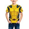 Nuevo Estilo Caliente Transfronterizo Europeo y Americano Película Deadpool Wolverine Cos Disfraz de Rol Mono Body Estampado