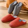Invierno Nuevas Pantuflas de Algodón de Pana Engrosado para Hombre y Mujer, Pantuflas Cálidas Antideslizantes para el Hogar, Personalización Multicolor para Interior y Exterior