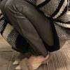 Vestido Versátil Sin Espalda Tacones Altos para Mujer Otoño 2024 Zapatillas Planas Poco Profundas Estilo de Noche Elegante Zapatos Peludos de Punta Cerrada