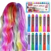 Tinte para cabello de 12 colores a base de agua fácil de limpiar fácil de llevar color brillante cosplay baile disfraz traje