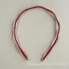 Tiara de Cabelo Ondulada em Jeans Ultra Fino Coreana para Mulheres, Presilha de Cabelo Versátil, Nova Tiara de Primavera/Verão com Topo Alto para um Visual de Luxo