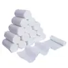Venta al por mayor Almohadillas de yeso médico suaves aptas para la piel Almohadillas de algodón desechables Vendaje de fijación ortopédica Suministros de rollo de algodón protector