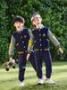 Uniformes de Jardim de Infância, Uniformes de Beisebol para Primavera e Outono, Uniformes de Classe de Três Peças para Crianças Novas, Roupas Esportivas para Alunos do Ensino Fundamental I e II