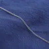 Plata de Ley 925 Redonda de un Solo Círculo Hecha a Mano DIY Joyería Pulsera Collar Conexión Final Accesorios Fábrica Stock Listo Entrega 48H