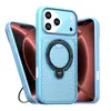 Funda magnética para teléfono Apple 18 aplicable transfronteriza, soporte giratorio de refrigeración para iPhone 17 Pro Max, funda protectora anticaídas
