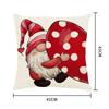 Nova Capa de Almofada de Linho Estampada para o Dia dos Namorados Amazon Cross Border Anões Capa de Almofada Festiva Almofada para Sofá da Sala de Estar