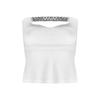 2025 Versão Coreana Simples Puro Desejo Sexy Top Tubinho Feminino Vazado Strass Pesado Doce Estilo Cool Regata