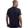 Camiseta Unisex de Algodón Puro Directo de Fábrica, Corte Holgado, Cuello Redondo, Color Sólido, Estilo Básico Versátil, Mayoreo