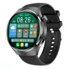 Reloj inteligente de pantalla redonda con múltiples funciones, pago NFC, monitorización de frecuencia cardíaca y oxígeno en sangre, funciones deportivas y llamadas Bluetooth