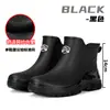 Botas de Lluvia Cortas de Moda Transfronterizas para Hombre, Zapatos Impermeables Versátiles de Estilo Japonés para Pesca al Aire Libre, Zapatos de Goma Antideslizantes para Cocina para Hombre