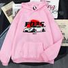 Sudadera con capucha de algodón Blanc Rx7 Jdm Car Print para Hombre/Mujer Casual Overs