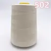 Hilo Industria 402 Hilo para Coser de Alta Velocidad Carrete Grande Hilo para Máquina de Coser de Mesa Hilo de Poliéster en Carrete Hilo para Overlock de Prendas Agujas de Coser de Colores