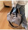 Bolsa de ginástica esportiva seca e molhada separada, grande capacidade, bolsa de bagagem portátil, leve, para viagens de curta distância com compartimento para sapatos, bolsa de natação