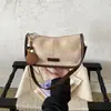 Bolso de Terciopelo Flocado para Mujer 2026 Nuevo de Moda Otoño Retro Nicho Estampado de Leopardo Bolso de Hombro Individual Debajo del Brazo Bolso Cruzado para Viaje