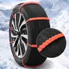 Cadena antideslizante para coche, coche, vehículo todoterreno, universal, apriete automático, portátil, SUV, neumático de coche, artefacto antideslizante