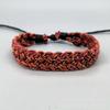 Pulsera nueva de algodón y lino estilo étnico japonés y coreano personalizada tejida a mano retro casual para pareja color al por mayor