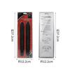 Shunwei tira de parachoques de fibra de carbono para coche parachoques de coche parachoques tira de parachoques 2 colores SD-2151