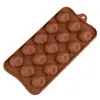 Formas de silicone para chocolate clássicas e populares, um conjunto de múltiplas formas para confeitaria caseira, formas para sobremesas francesas, atacado