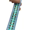 Fita Jacquard Étnica de 2cm de Largura Renda Bordada Étnica Renda para Decoração de Traje Étnico Dança Étnica
