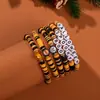 Pulsera de Arcilla Polimérica Apilable de Halloween Amazon Más Vendida Pulsera de Cuentas 2026 Pulsera de Nuevo Estilo Joyería de Mano Divertida y Peculiar