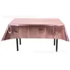 Mantel Dorado Rosa de Amazon Mantel Desechable para Fiesta Mantel de Mesa de Comedor para Fiesta Impermeable a Prueba de Aceite