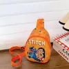 Riñonera de Dibujos Animados para Niños, Bolso Cruzado Mini con Estampado Elegante para Niños y Niñas, Nuevo Monedero Infantil de Comercio Exterior