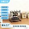 Estante para Tazas de Agua Estante de Almacenamiento Mesa de Comedor Sala de Estar Estante de Almacenamiento para Tazas Platos Estante para Tazas Estante de Hierro para Tazas Estante para Tazas de Agua