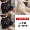 Pantalones de Seguridad de Alta Calidad 2025 para Mujer, Anti-Exposición, Se Pueden Usar Afuera, Borde de Encaje, No se Enrollan, Shorts Leggings Sueltos para Casa