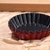 Molde para tarta de huevo de tamaño pequeño, nuevo y de moda transfronteriza, molde para tarta portuguesa, molde para tarta de crisantemo, molde para tarta de frutas, bandeja para hornear antiadherente