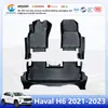 Calidad de Exportación 3.5mm Haval H6 Fábrica Transfronteriza Wholesale Alfombrillas de Piso para Coche TPE Personalizadas 5D