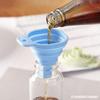 Embudo Redondo Retráctil de Silicona Pequeño Embudo de Cocina para Vino Cónico Vertedor de Vino de Cocina Embudo Pequeño
