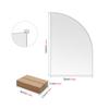 BT056-060 acrílico transparente tridimensional 2 mm placa de número de mesa de boda placa de asiento de mesa decoración de mesa DIY