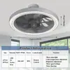 Amazon Transfronterizo Modelo Nuevo Luz de Ventilador con Control Remoto LED, Luz de Ventilador de Techo Simple con Atenuación de Tres Colores, Venta Directa del Fabricante