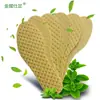 Palmilhas Descartáveis de Menta Respiráveis para o Verão, Unissex, Absorventes de Suor, Antiodor, Aroma Fresco, Confortáveis e Frescas, Adequadas para Tênis