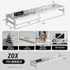 Soporte de Monitor de Aluminio ZOX Premium, Soporte Modular para Computadora de Escritorio, Organizador de Escritorio de Acrílico