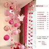 Nuevos Farolillos de Papel Festivos Colgantes, Decoraciones de Boda, Colgantes Largos para Boda, Decoraciones para Habitaciones de Boda, Farolillos Festivos para Ambiente de Patio