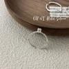 Anillo Básico Coreano de Tulipán de Plata de Ley S925 para Mujer Simple Nicho Fresco Anillo de Alta Gama