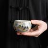 Gem amarelo Ru kiln master Cup Zen silêncio Cup alta qualidade xícara de chá milhares de milhas imitação pintados à mão atacado