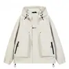 Chaqueta de moda de lujo transfronteriza para hombre, prenda exterior de moda para hombre, ropa de trabajo de otoño e invierno, chaqueta impermeable elegante para hombre