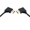 Cable HDMI en Ángulo Recto Cable HDMI de Ángulo Recto Izquierdo a Derecho Cable HDMI de Doble Ángulo Cable HDMI de Ángulo Recto de 90 Grados Soporte de Cable Hd