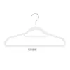 Percha de Terciopelo sin Costuras Multifuncional Antideslizante de Plástico Percha para Ropa Hogar Mágico Organizador de Acabado Percha para Ropa Tirante para Ropa