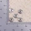 Tapas de Flor de Aleación, Soportes para Cuentas, Separadores, Tapas para Cuentas, Accesorios para Ensartar Pulseras y Collares DIY, Venta Directa del Fabricante