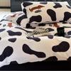 Set de cuatro piezas de algodón tejido Clase A con estampado de dibujos animados lindos Algodón Algodón Suave Agradable a la piel Dormir desnudo Ropa de cama para las cuatro estaciones